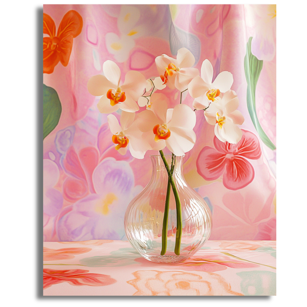 Orchid Elegance - Paint By Numbers