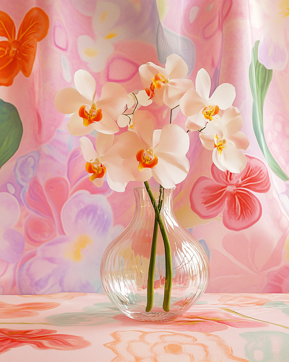 Orchid Elegance - Paint By Numbers