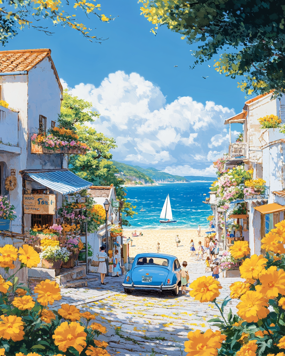 Bloom by the Bay - Paint By Numbers
