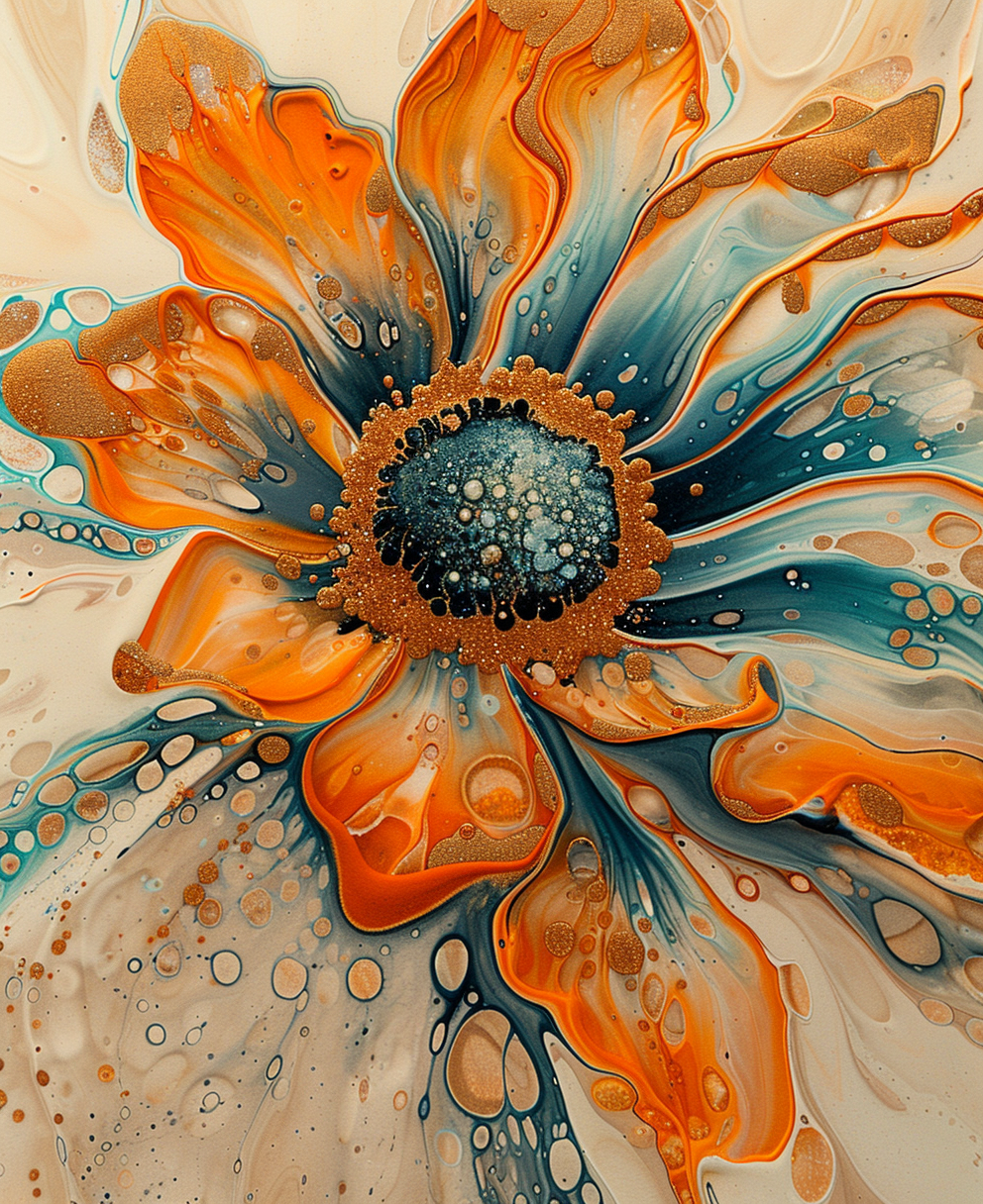 Cosmic Petal - Paint By Numbers
