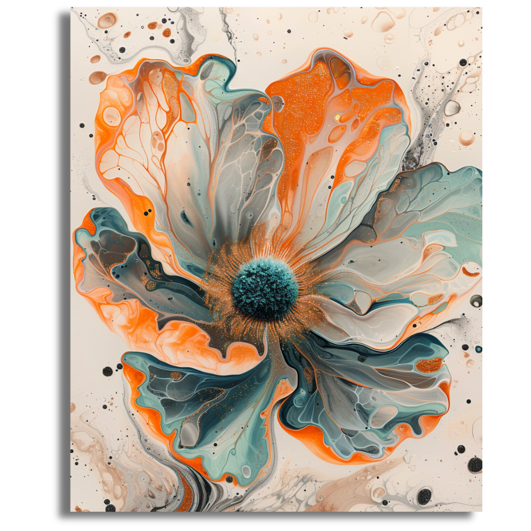 Nebula Blossom - Paint By Numbers