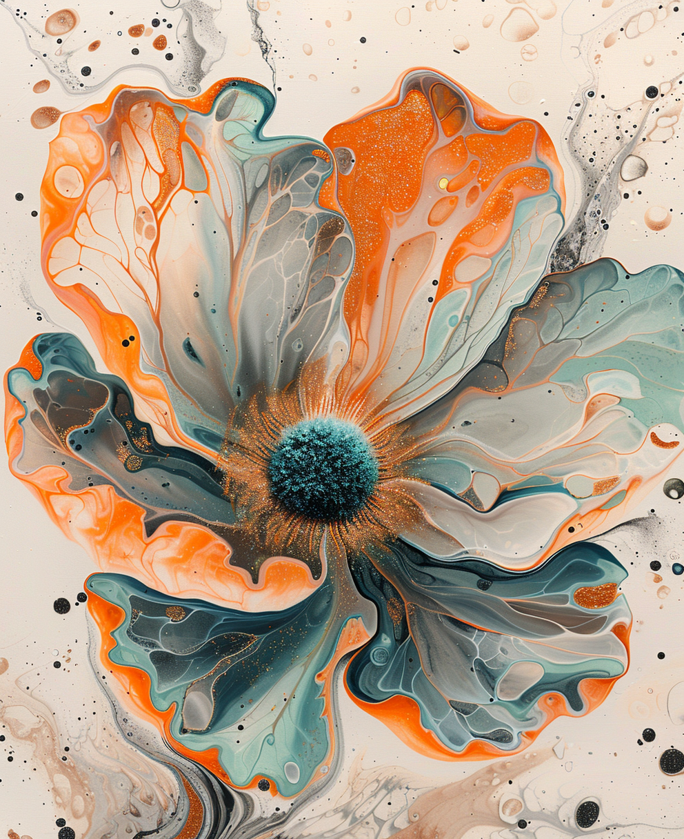 Nebula Blossom - Paint By Numbers