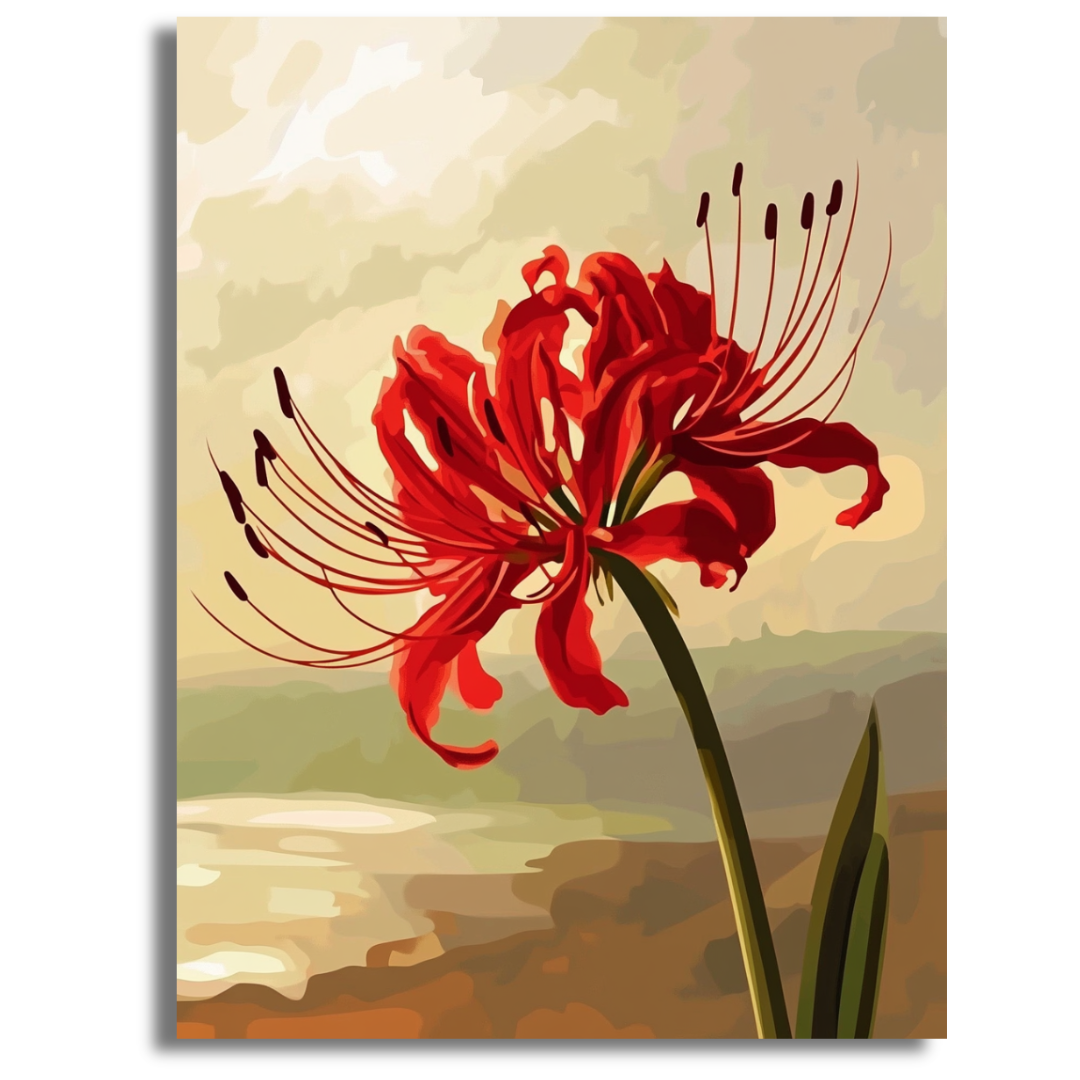 Ruby Flame- Paint By Numbers