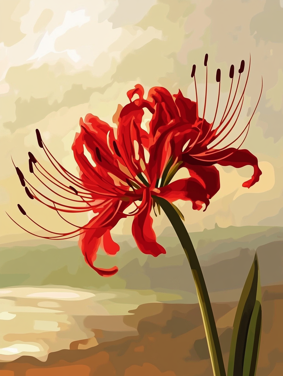 Ruby Flame- Paint By Numbers