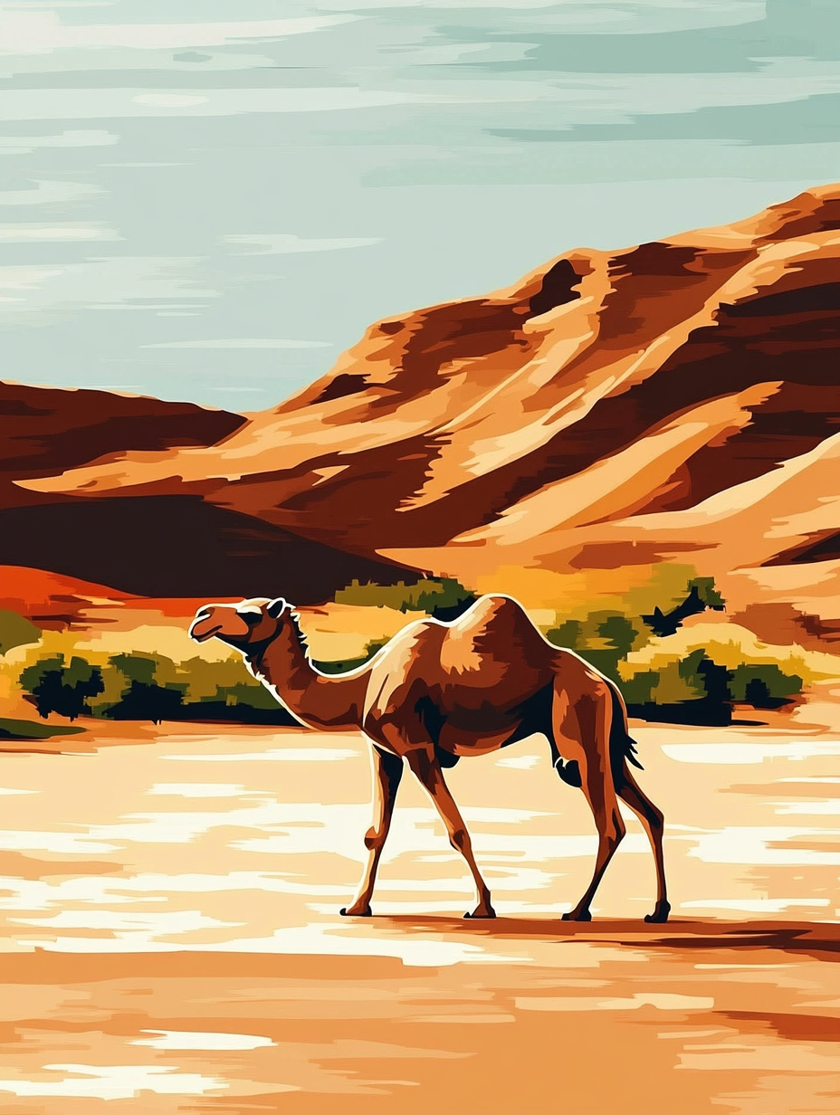 Desert Voyager- Paint By Numbers