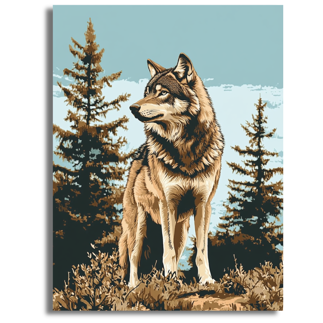 Echo Howl- Paint By Numbers