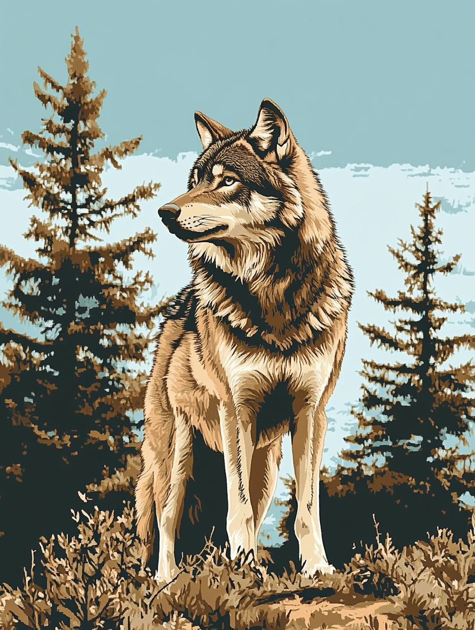 Echo Howl- Paint By Numbers