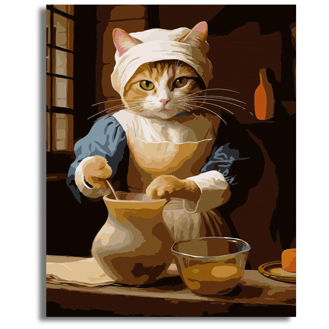 Chef Whiskers- Paint By Numbers
