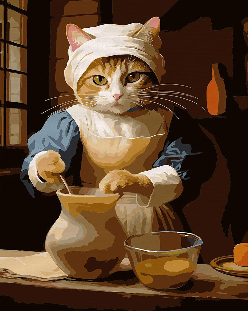 Chef Whiskers- Paint By Numbers