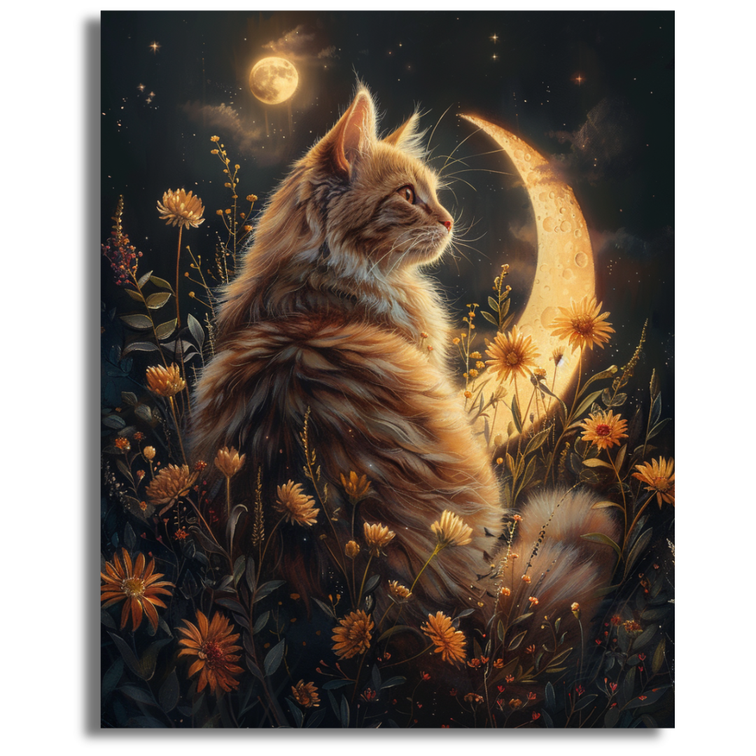 Moonlit Majesty- Paint By Numbers
