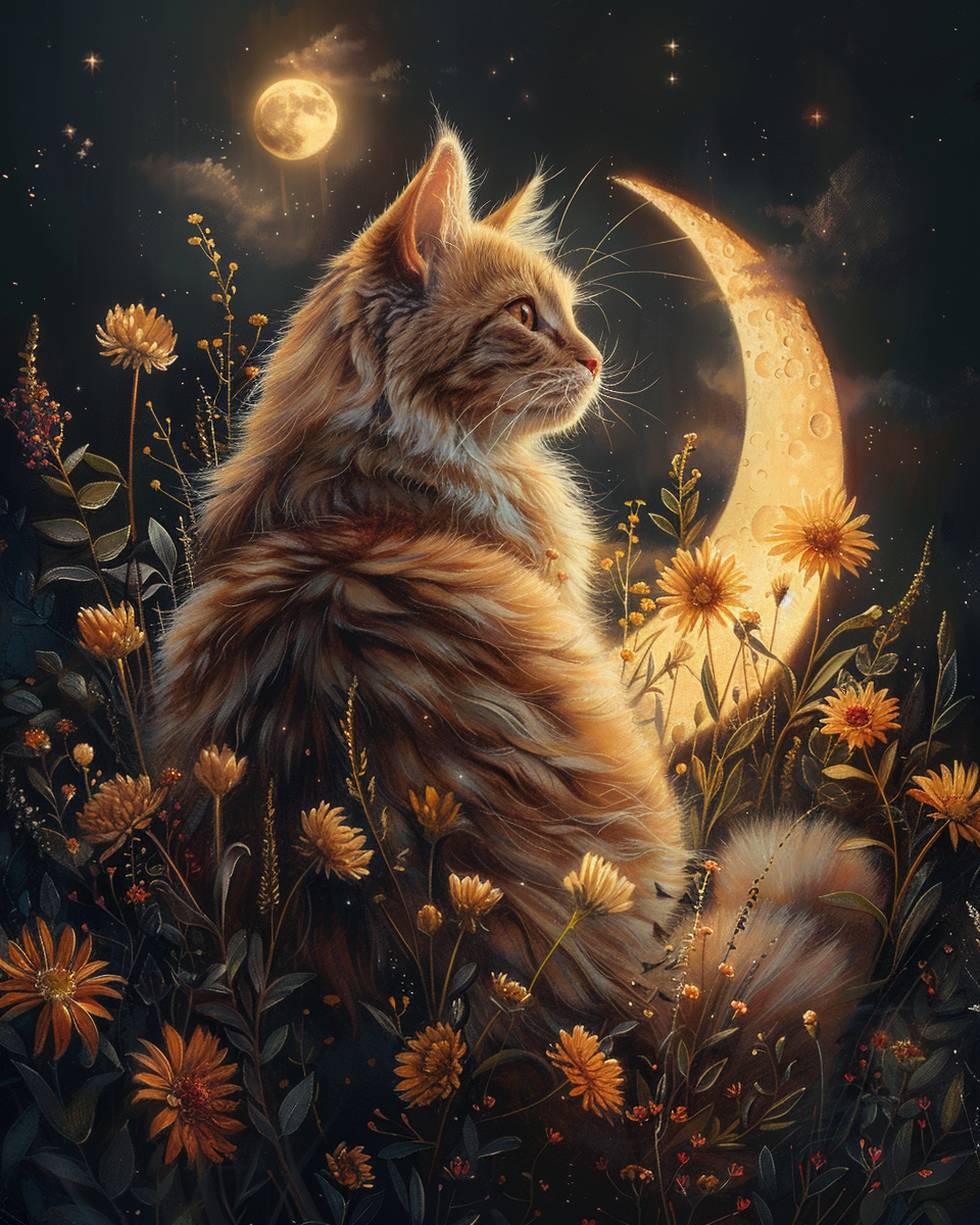 Moonlit Majesty- Paint By Numbers