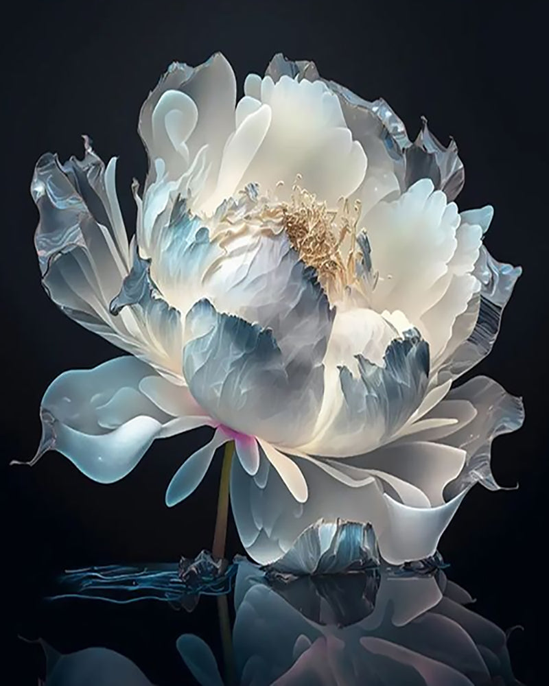 Crystal Bloom- Paint By Numbers