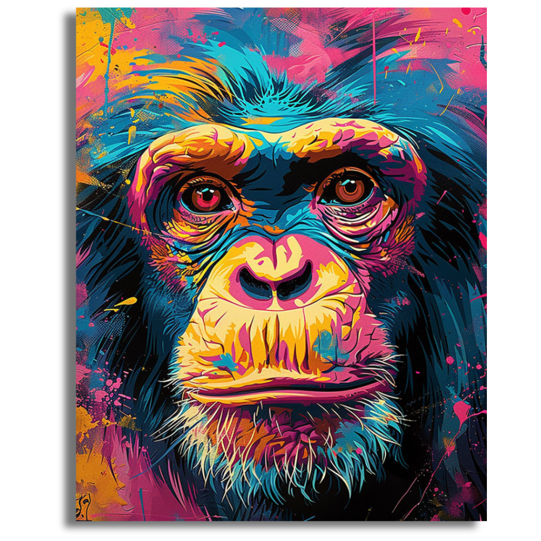 Primal Colors - Paint By Numbers