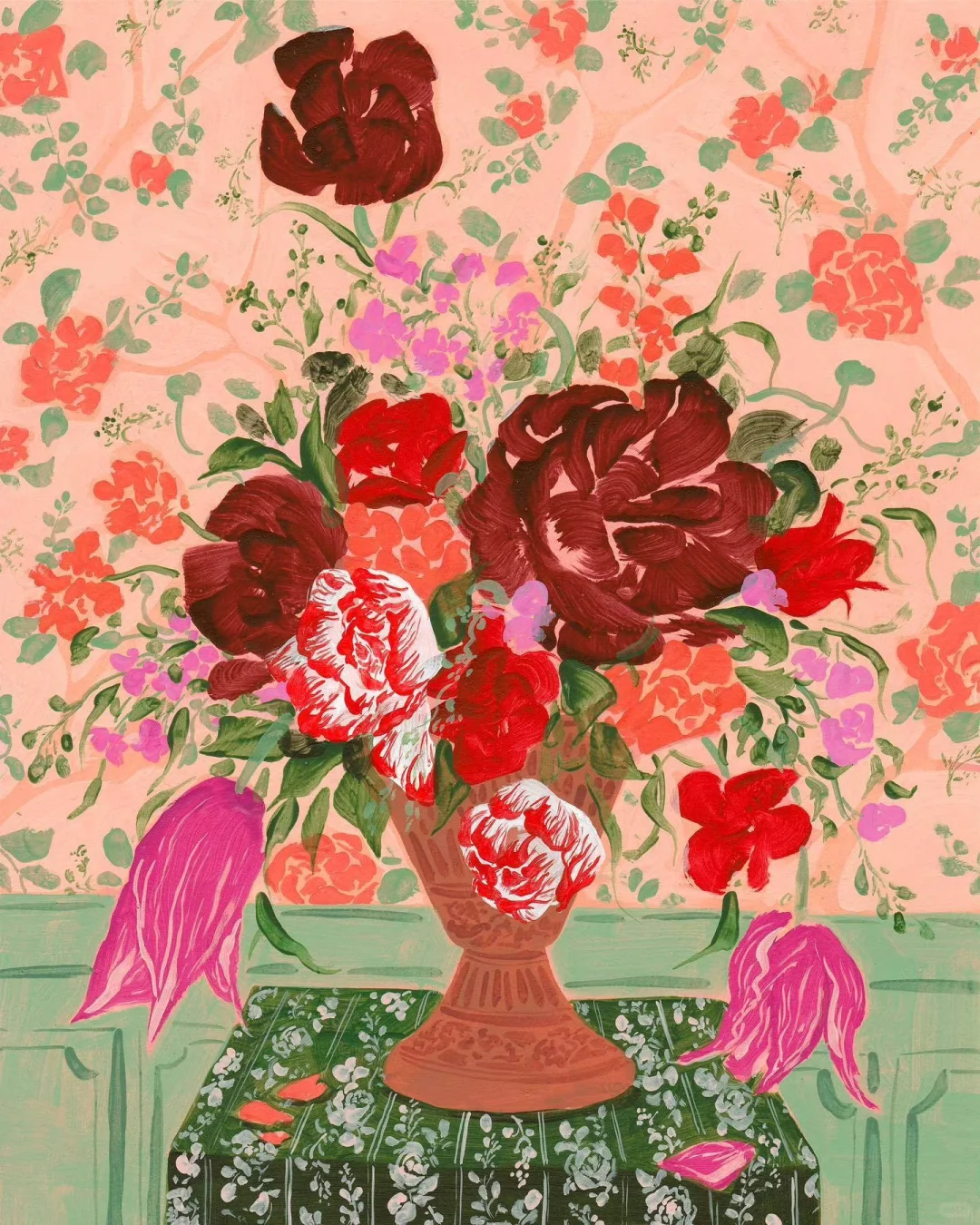 Floral Bliss- Paint By Numbers