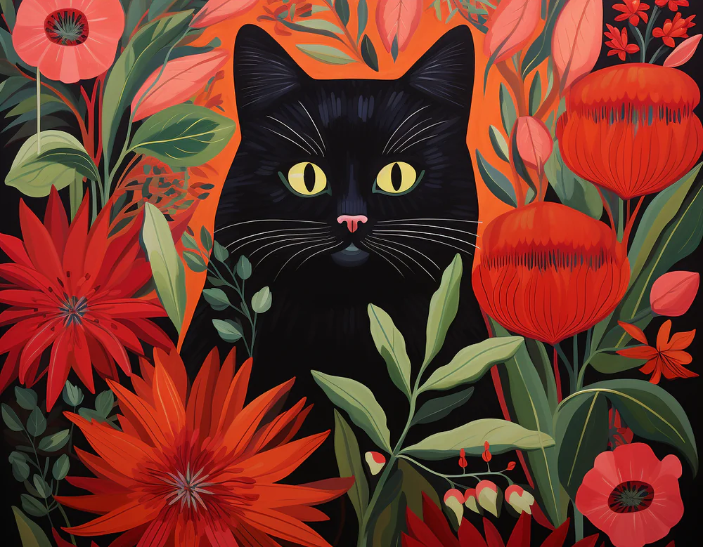 Night Bloom- Paint By Numbers