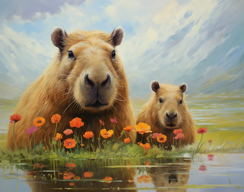 Reflections of Peace- Paint By Numbers