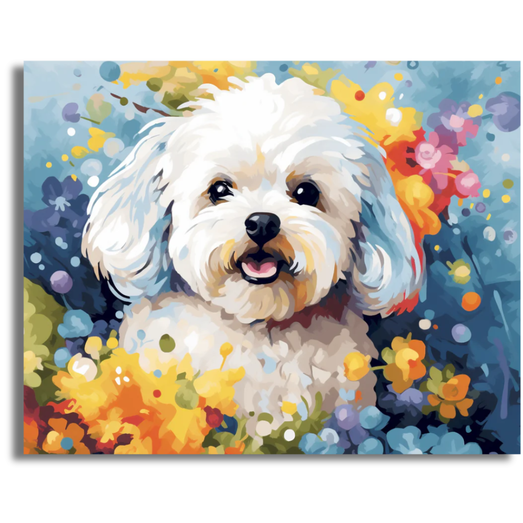 Smiles in Bloom- Paint By Numbers