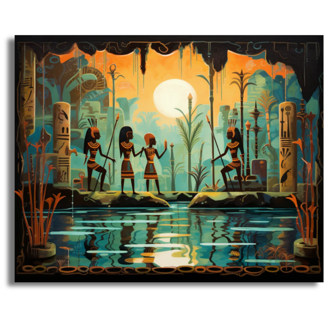 The Sacred Ritual- Paint By Numbers