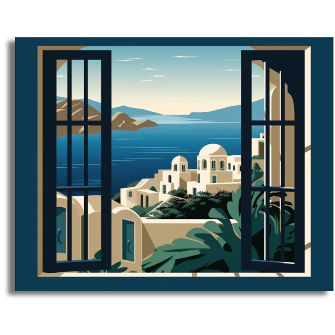 Seaside Reverie- Paint By Numbers