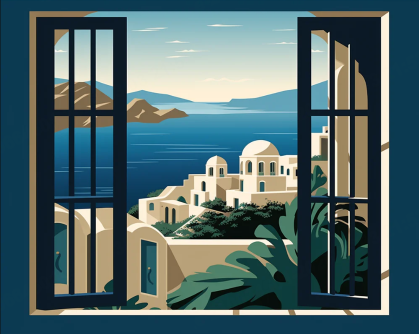 Seaside Reverie- Paint By Numbers