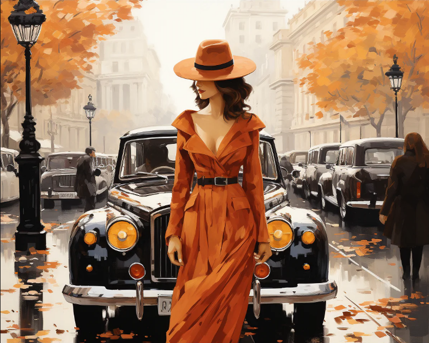 Autumn Elegance- Paint By Numbers