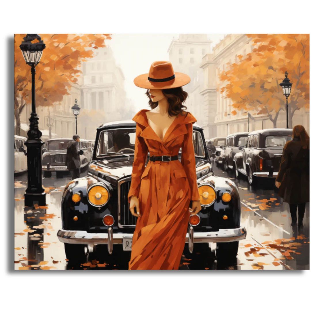 Autumn Elegance- Paint By Numbers