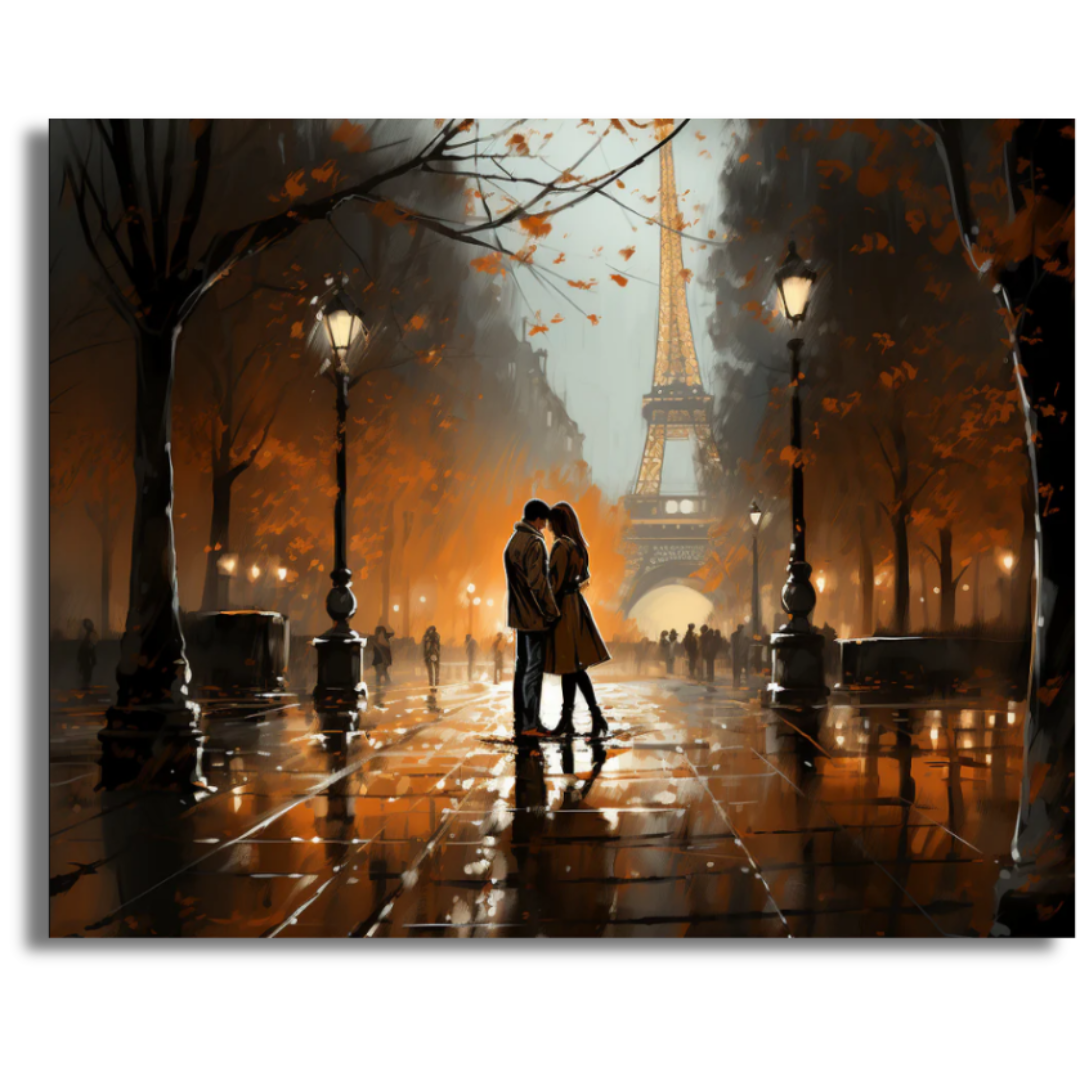 Autumn in Paris- Paint By Numbers