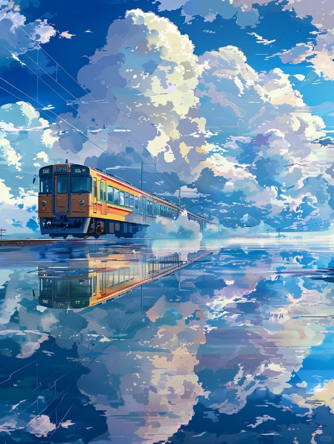 Skyline Tracks- Paint By Numbers