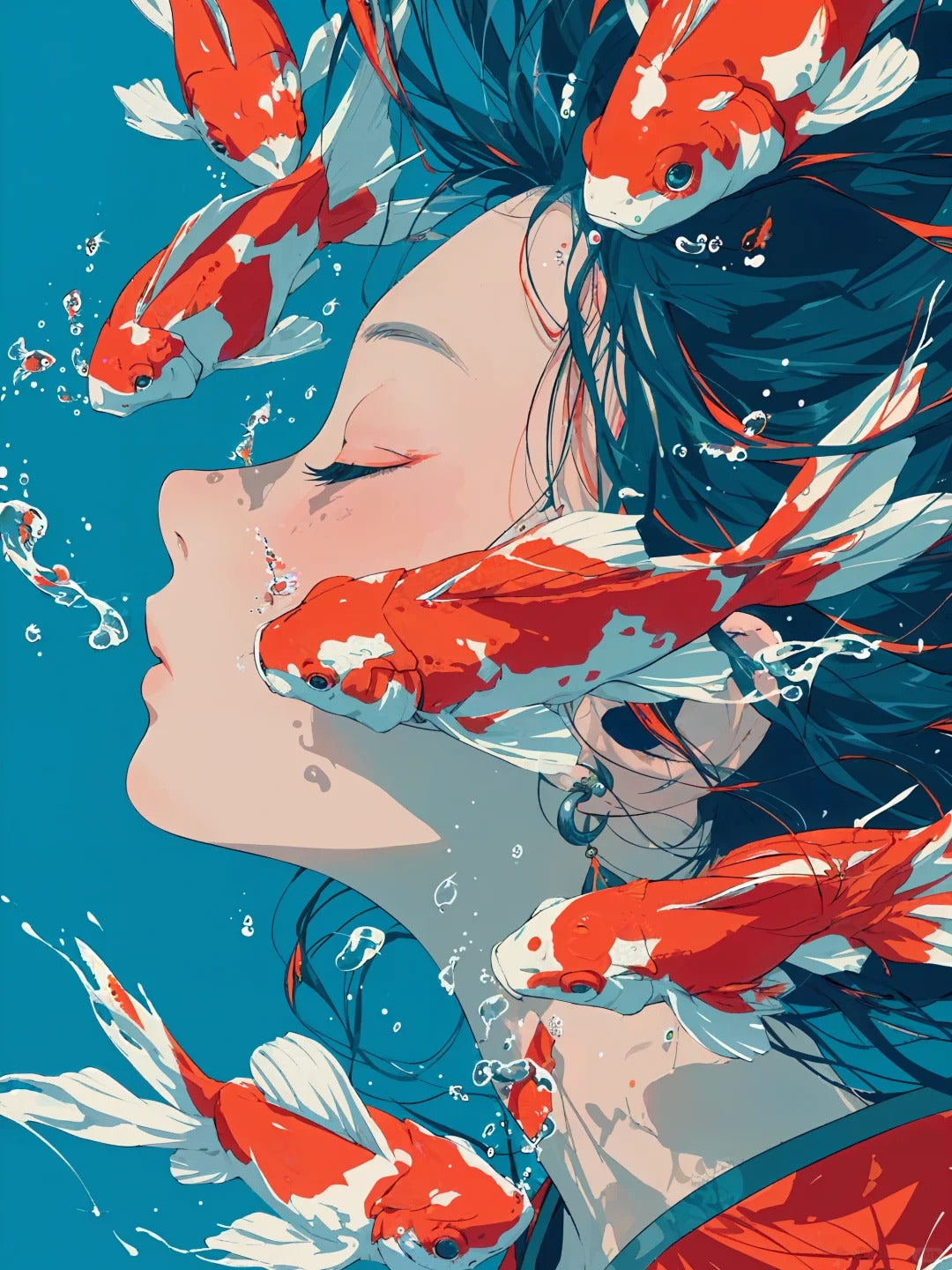 Underwater Reverie- Paint By Numbers