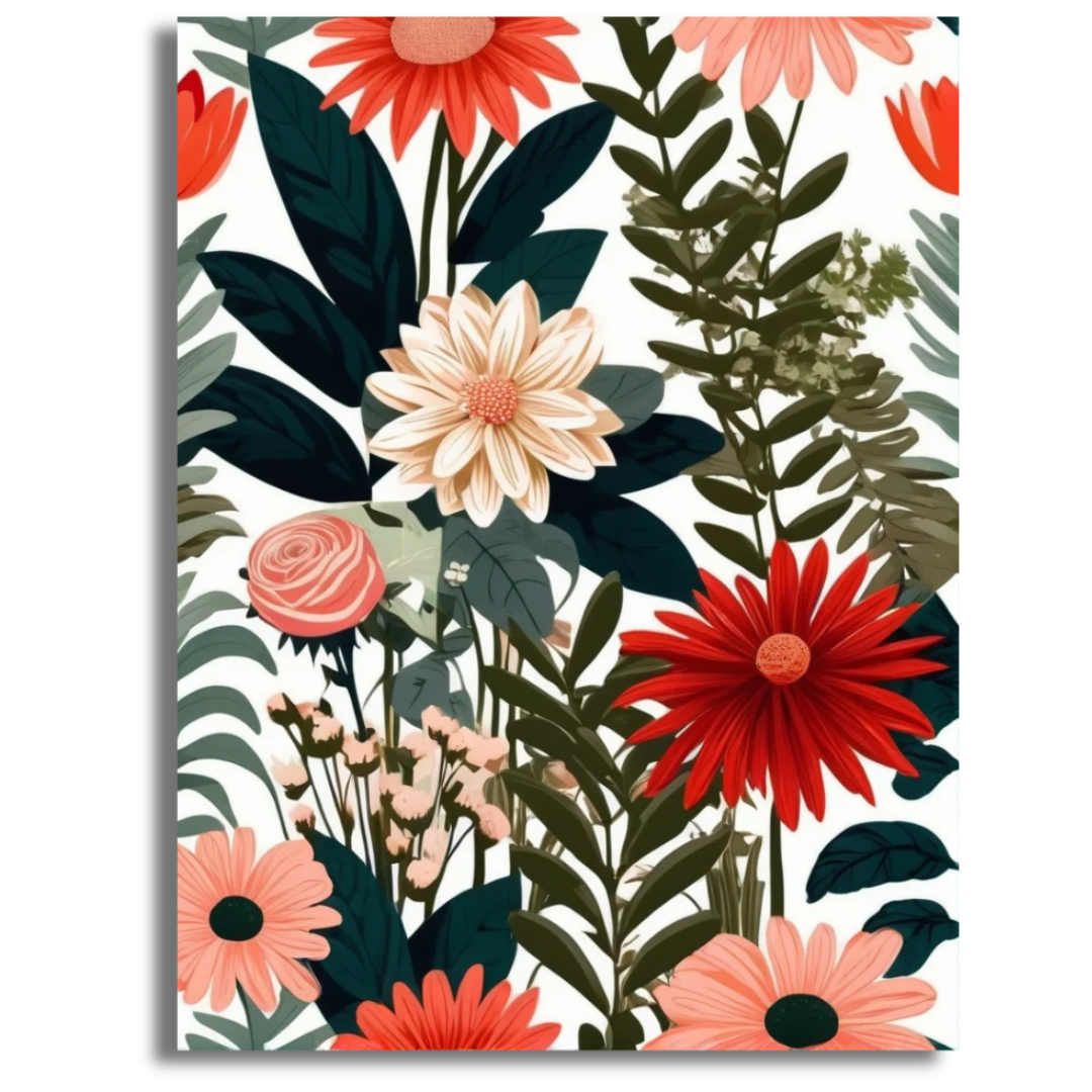Petals of Joy- Paint By Numbers