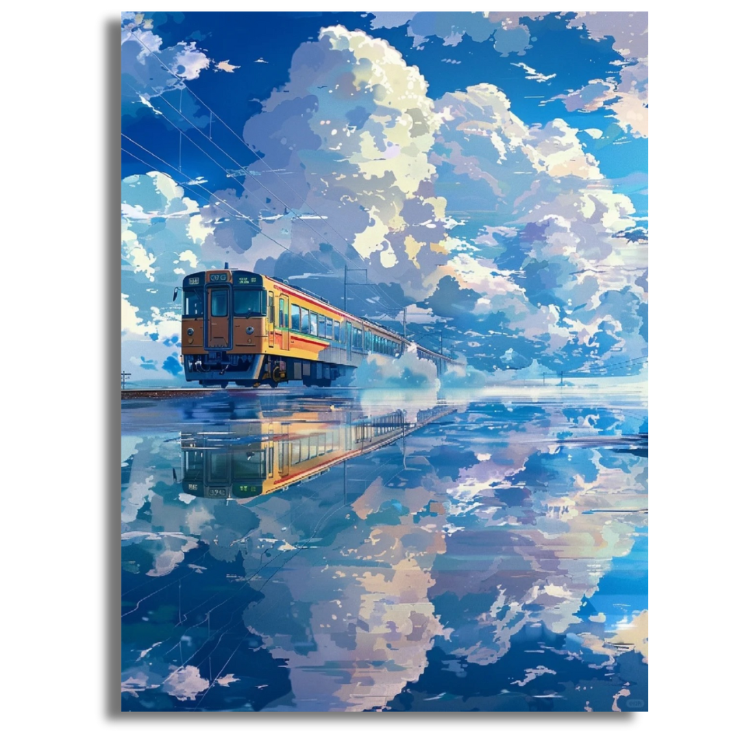 Skyline Tracks- Paint By Numbers