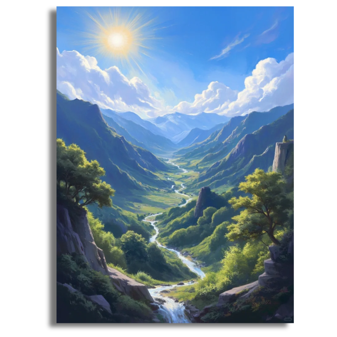 Eternal Flow- Paint By Numbers
