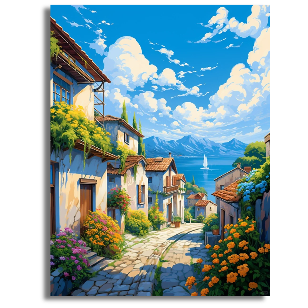 Sunny Pathways- Paint By Numbers
