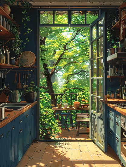 Sunny Retreat- Paint By Numbers