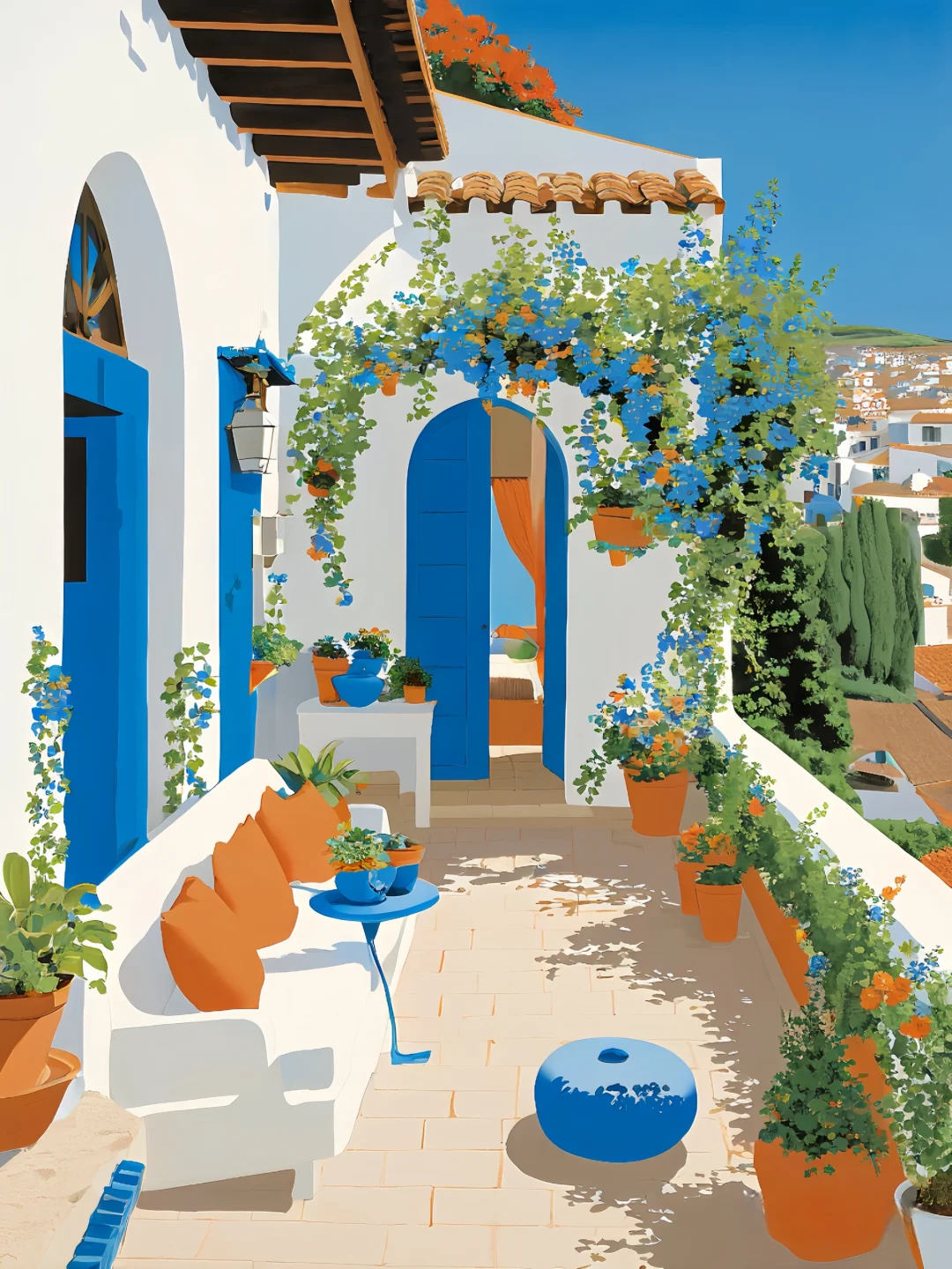 Garden View- Paint By Numbers