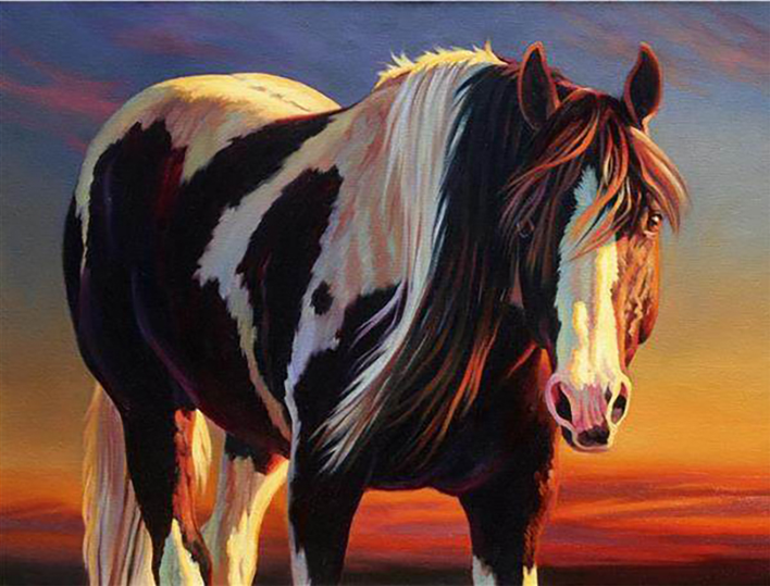 The Graceful Stallion - Diamond painting