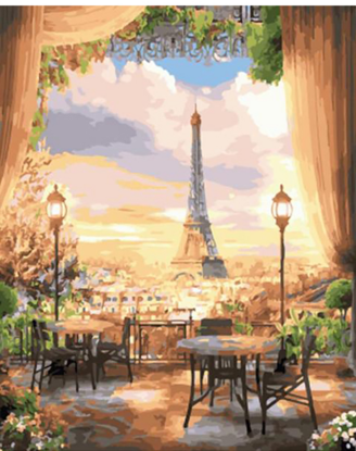 Twilight in Paris - Diamond painting