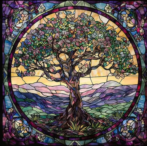 Flourishing Canopy - Diamond Painting