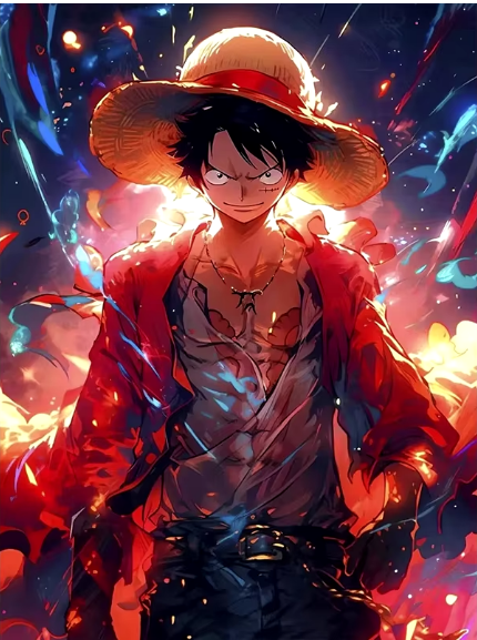 Luffy - Diamond Painting