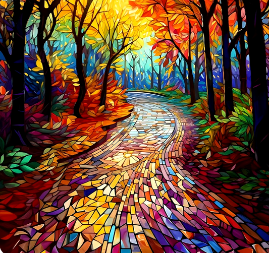 Mosaic Pathway - Diamond Painting