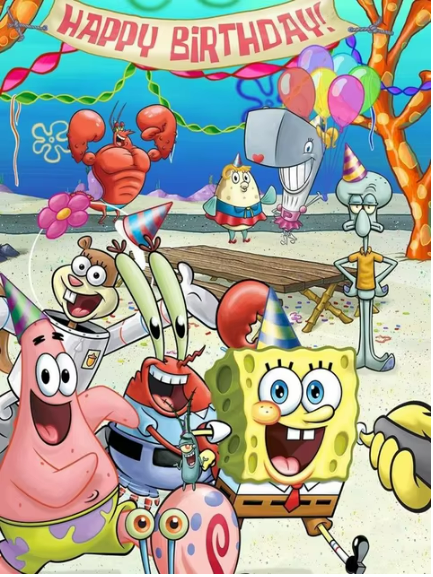 Party in Bikini Bottom - Diamond Painting