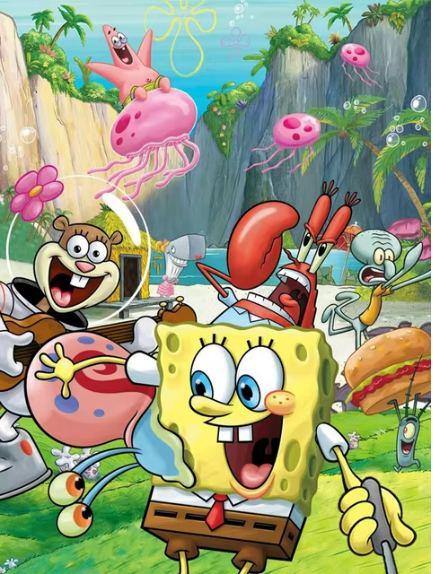 SpongeBob's Joyful Day - Diamond Painting