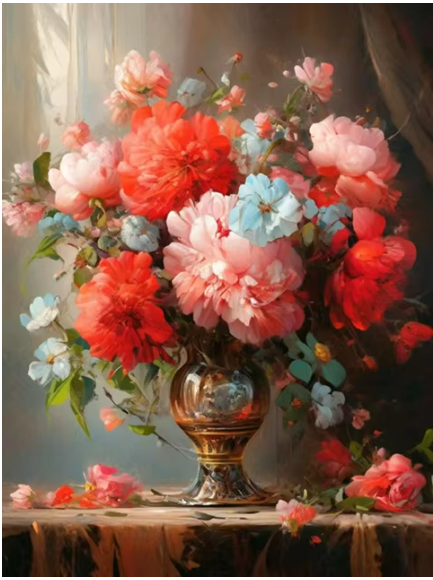 Vibrant Bouquet - Diamond Painting