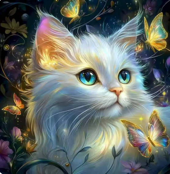 Whiskers of Stardust - Diamond Painting