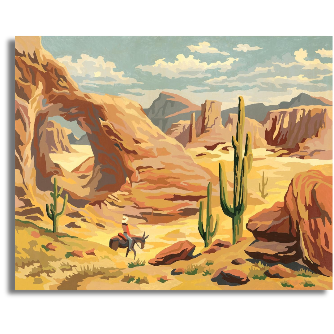 Canyon Trail - Paint By Numbers