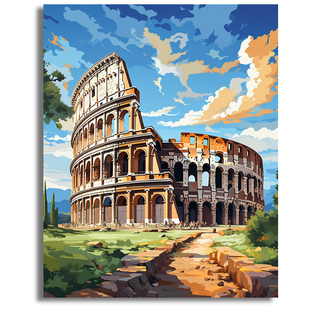 Echoes of Rome - Paint By Numbers