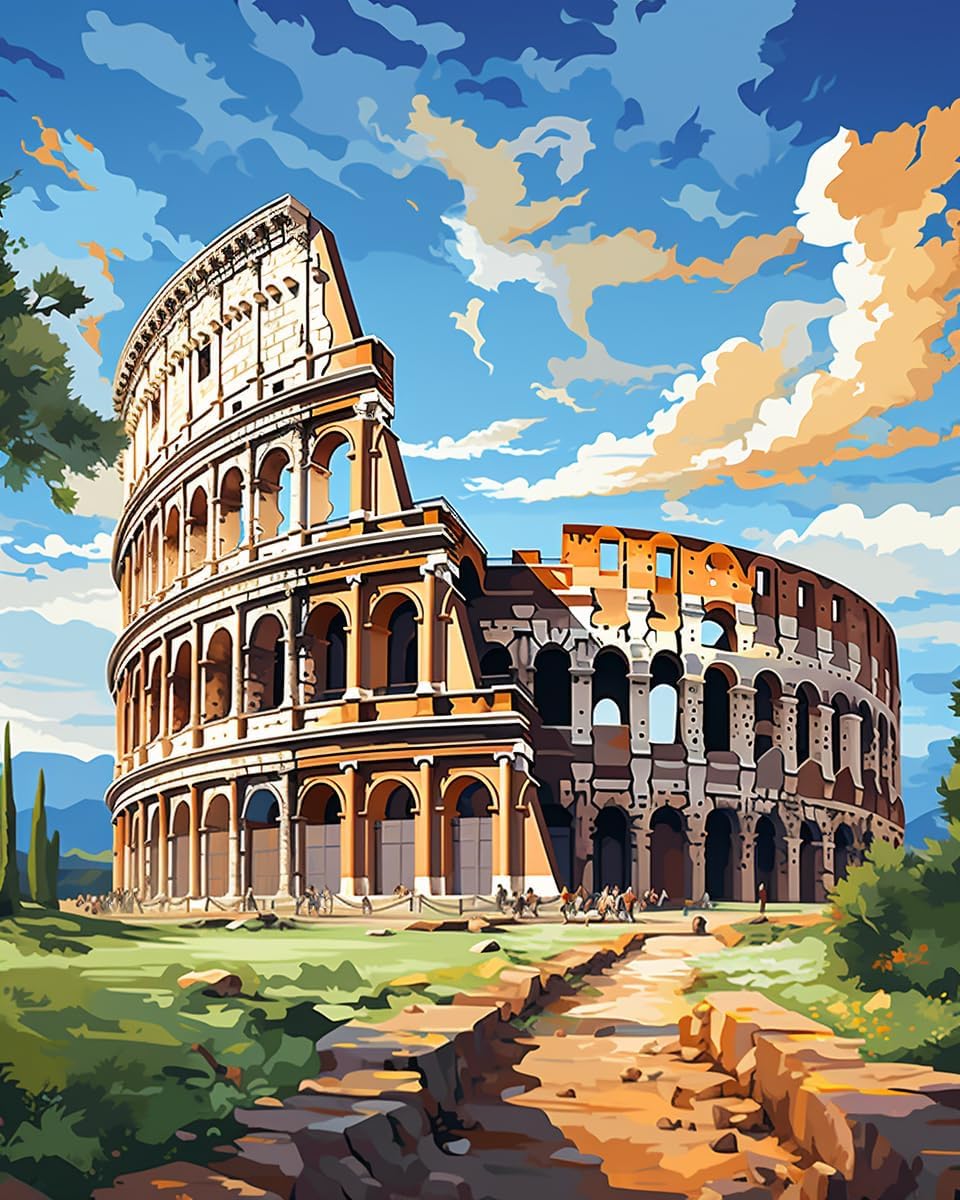 Echoes of Rome - Paint By Numbers