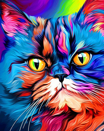 Electric Feline - Paint By Numbers