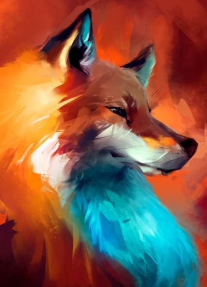 Fiery Spirit - Paint By Numbers