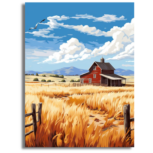 Harvest Home - Paint By Numbers